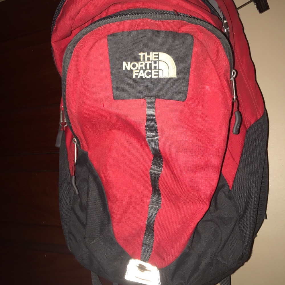 Red The Northface Backpack