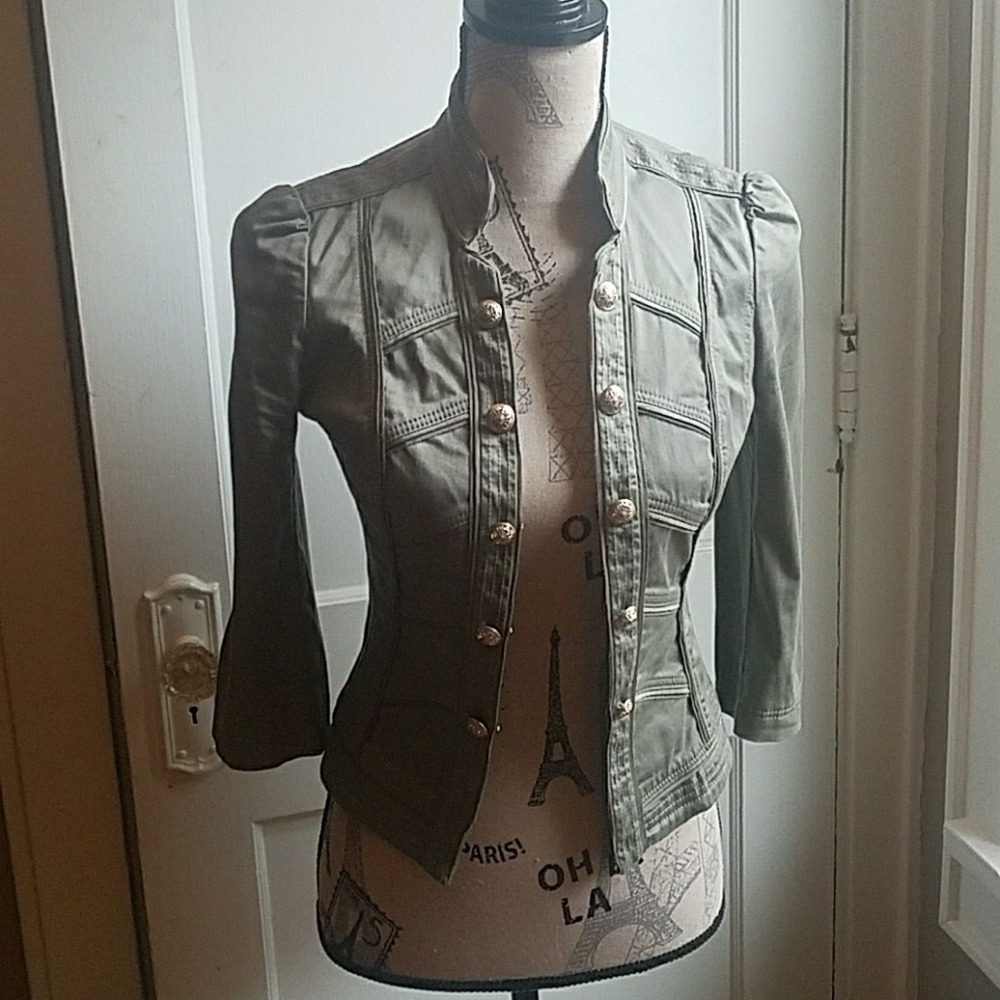WHBM Military Jacket