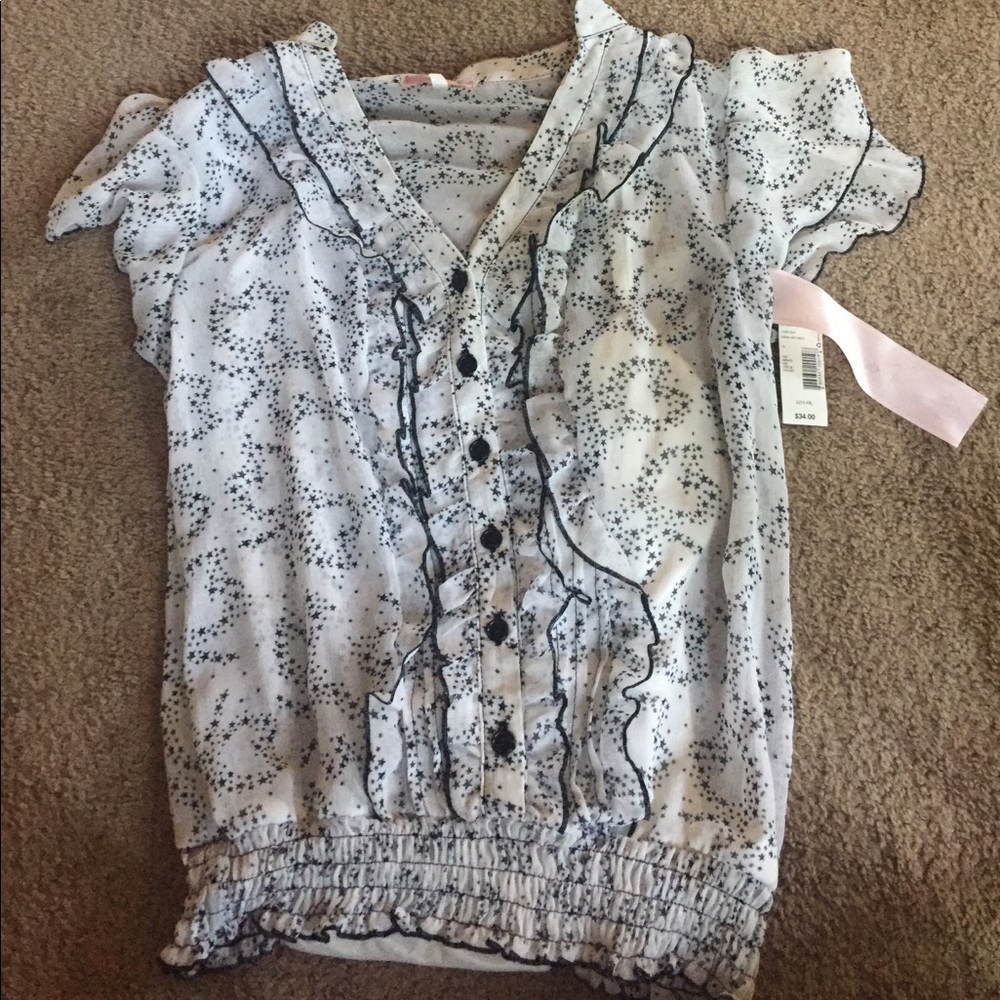 Sheer Star blouse