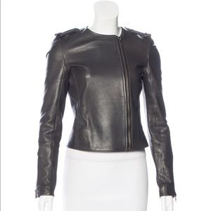 A.L.C. Baby Calf Leather Moto Jacket
