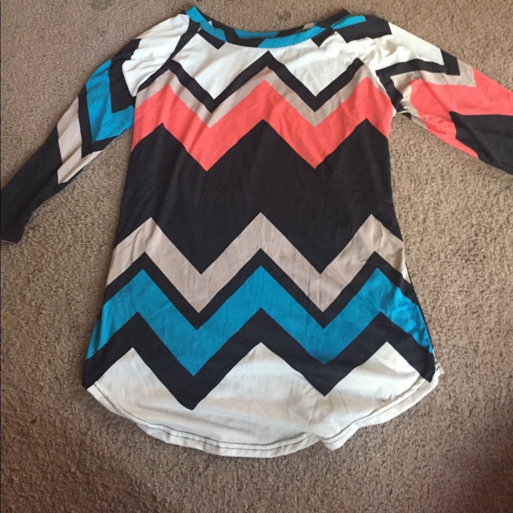 Chevron blouse
