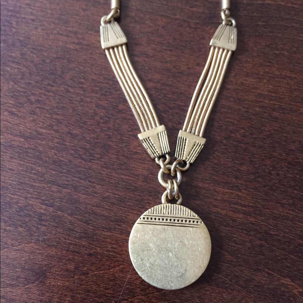 Madewell gold pendant