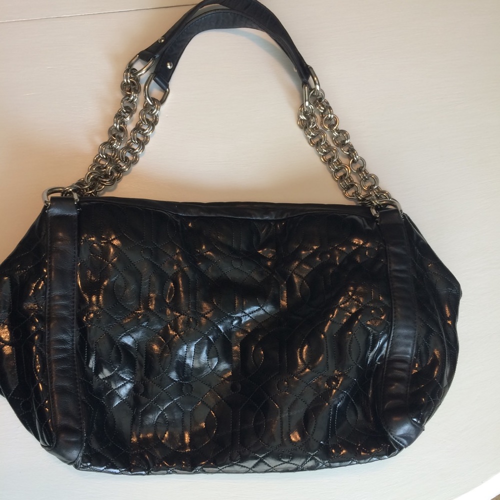 Large Black Donald J Pliner Bag
