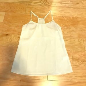 White tank top blouse