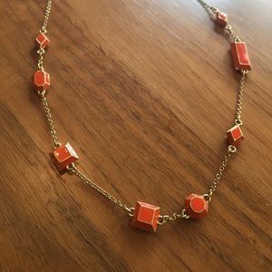 Kate Spade orange necklace