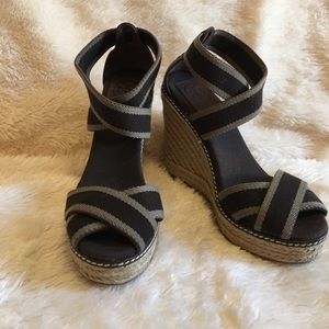 NWOB Tory Burch Coffee Espadrilles 5