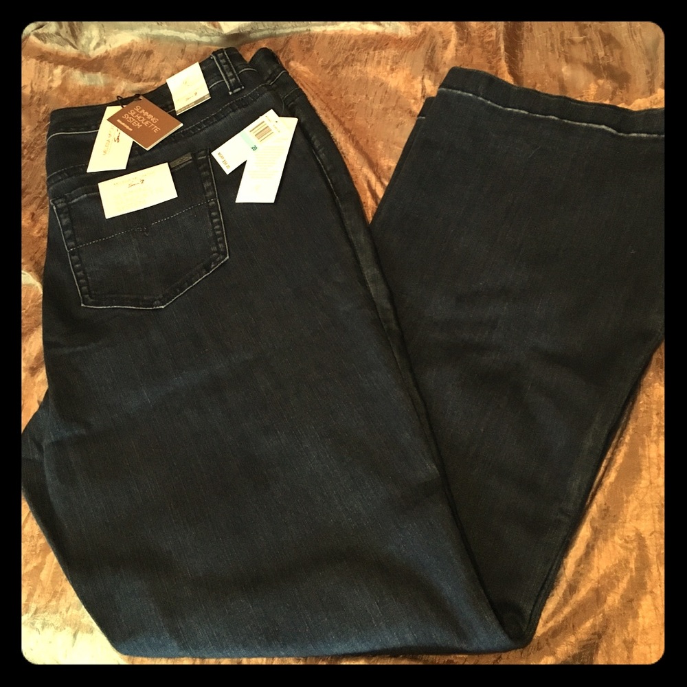 Slim Flare Jeans Seven7 by Melissa McCarthy
