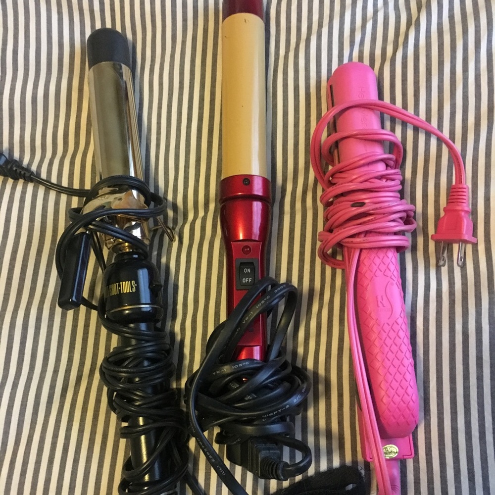 Three hair tools