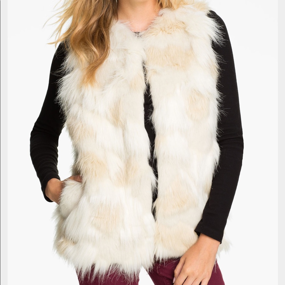 Steve Madden Fur Vest