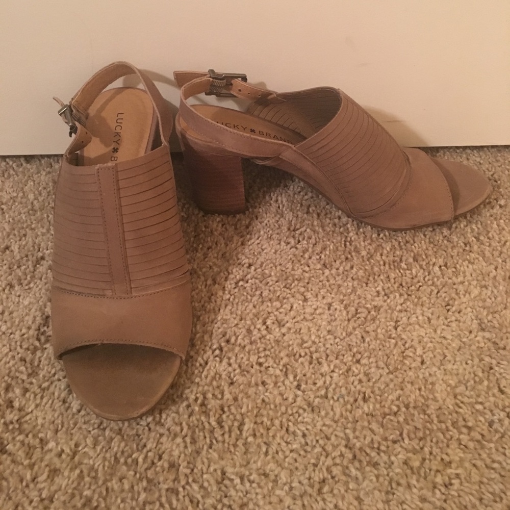Lucky Brand heeled sandals