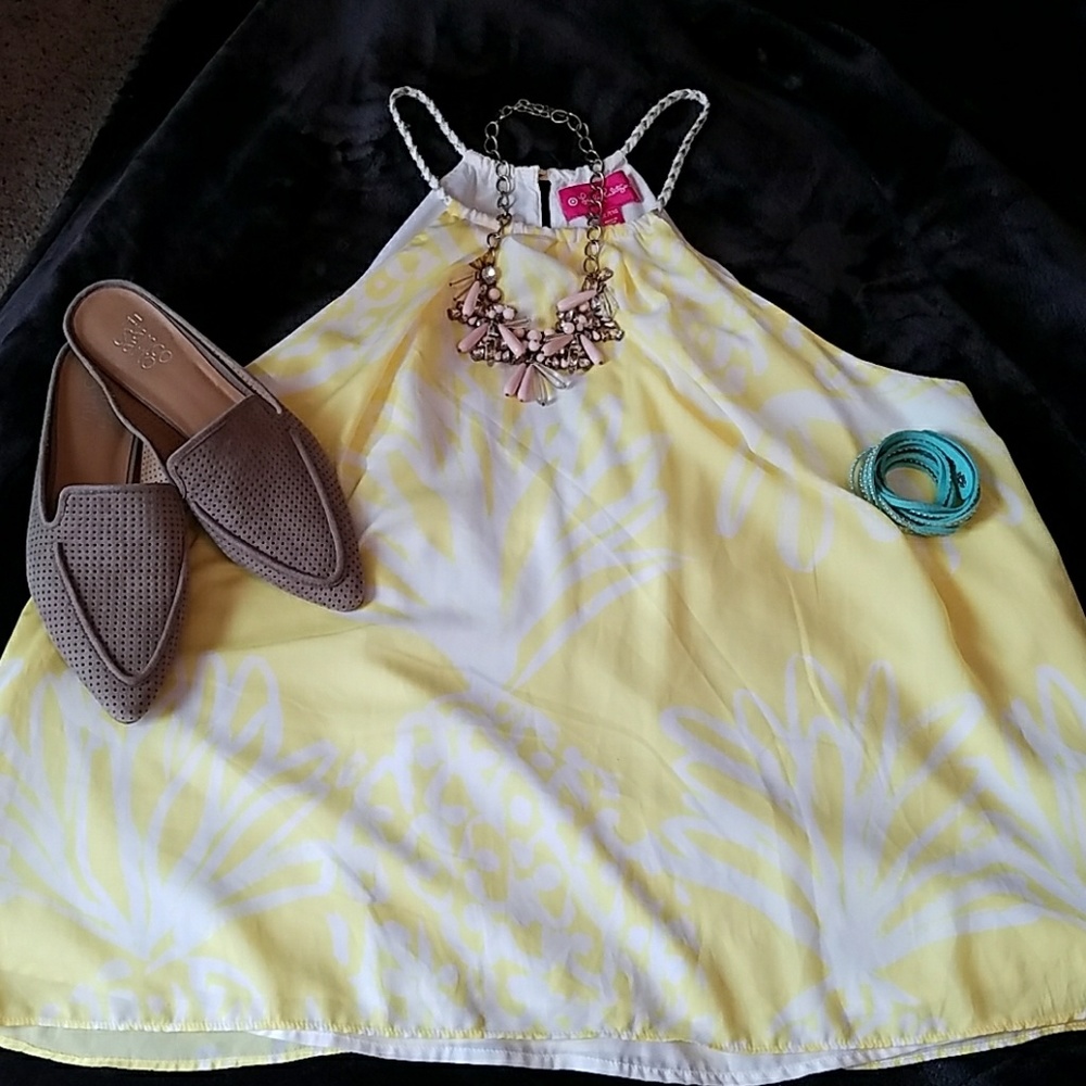 Lilly Pulitzer for Target Pineapple Top