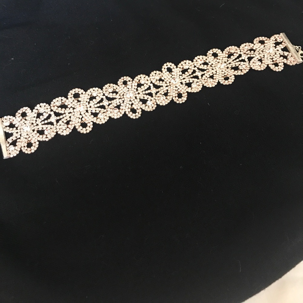 Jewelry rhinestone choaker