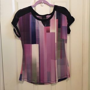 FINAL PRICE DROP- Final 7 days!Black & purple top.