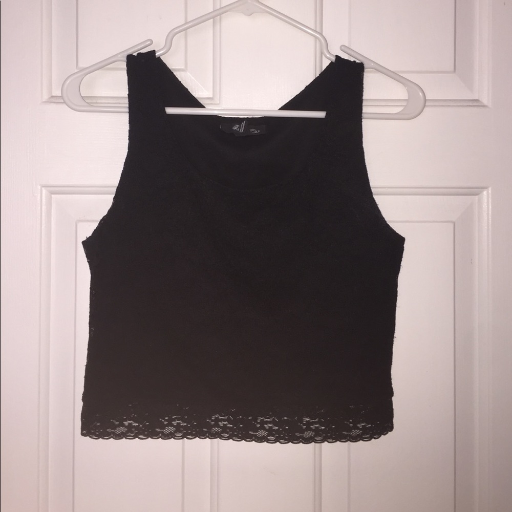 All Over Lace Crop Top