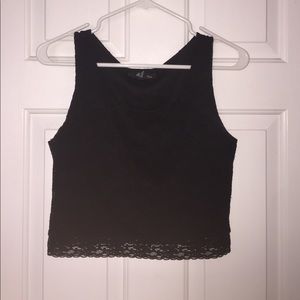 All Over Lace Crop Top