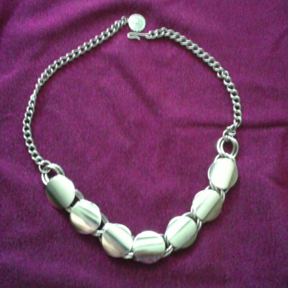 Beautiful silver necklace