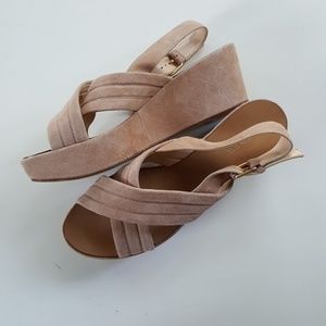J. Crew wedge sandals
