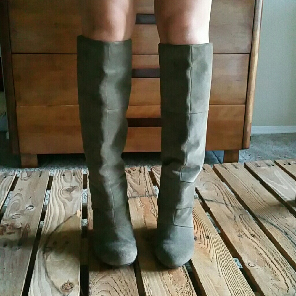 Suede Boots by Jeffrey Tyler--"Sarah" style