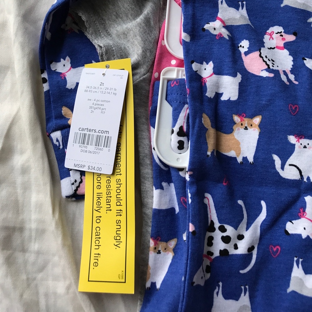 Two Sets of girls pajamas various sizes NEW****** - Picture 5 of 5