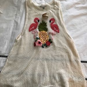 American eagle crochet tank