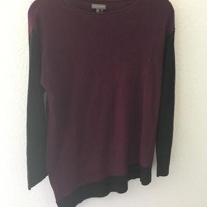 Vince Camuto asymmetrical sweater