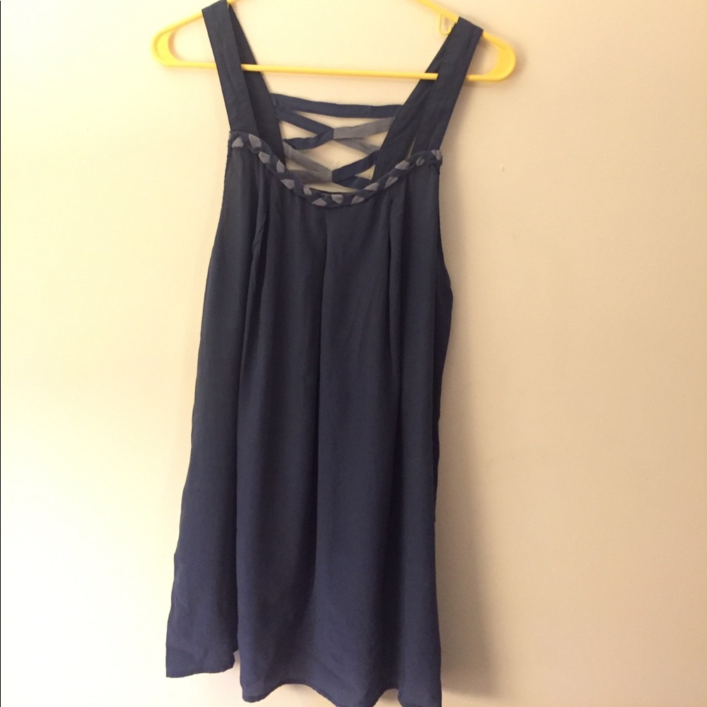 Kimchi Blue silk tank top