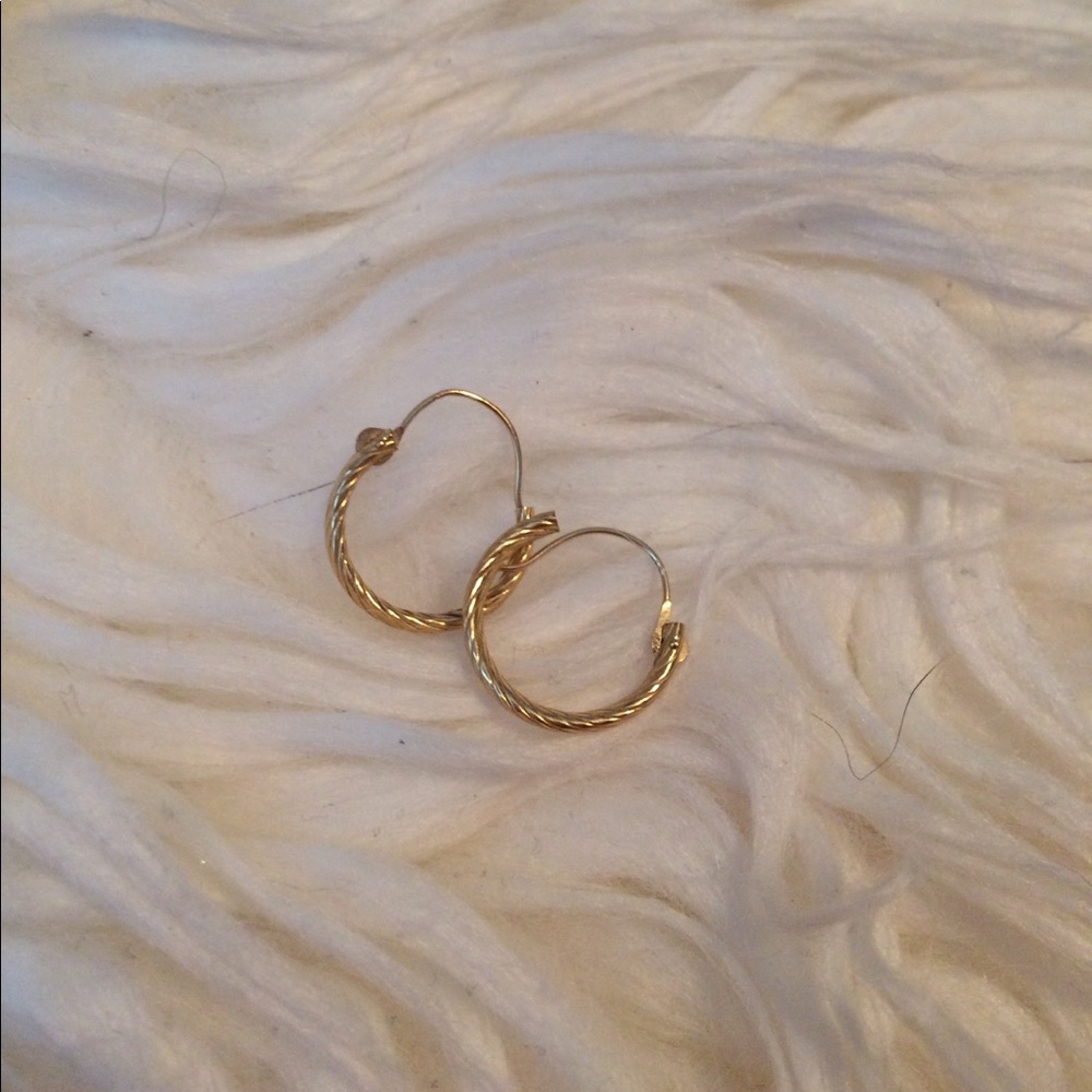 Mini Gold Earrings