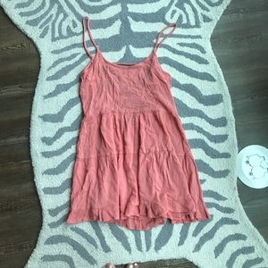 light pink backless coverup