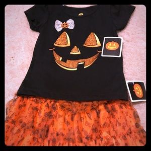 18mo Halloween Skirt & Shirt