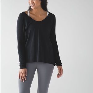 Lululemon Flip your Dog long sleeve shirt