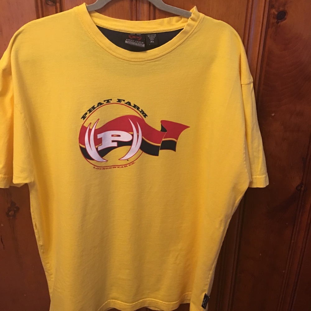 Vintage Phatfarm XL yellow T shirt RARE