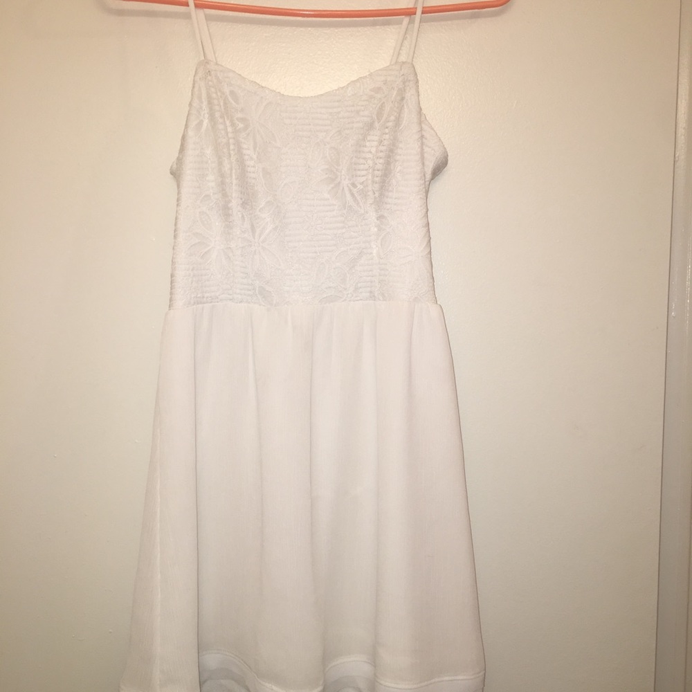 White summer dress