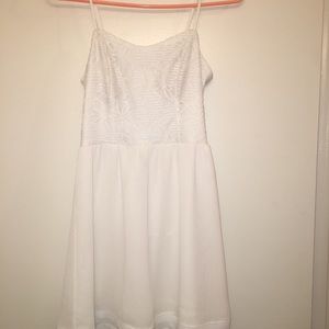 White summer dress