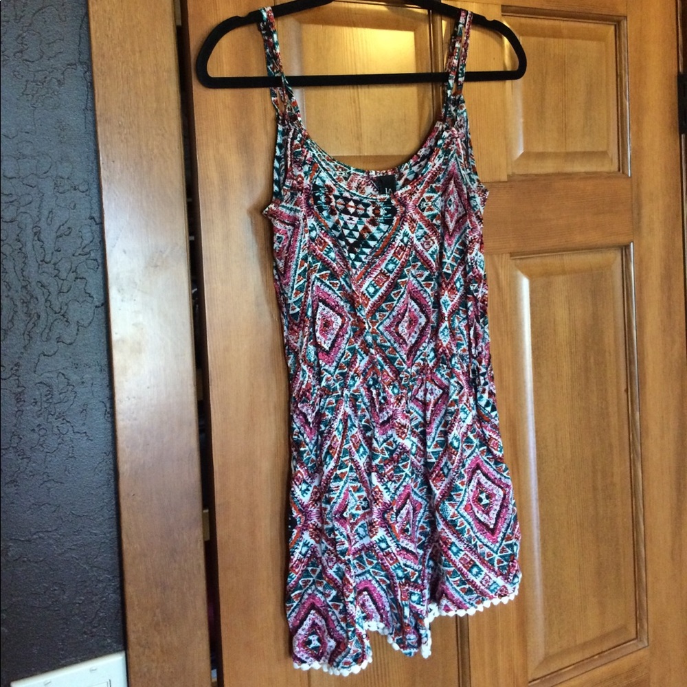 Patterned Romper