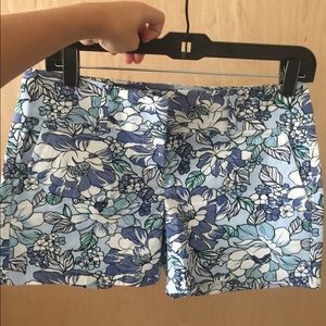 Ann Taylor 0P flower shorts