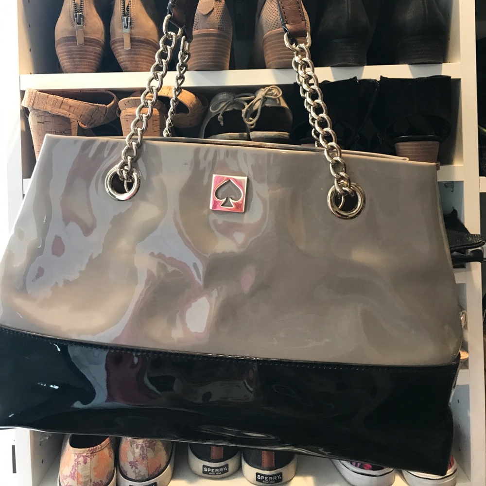 Kade Spade patent leather shoulder bag