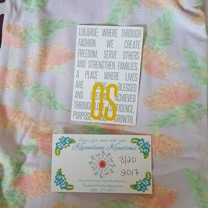 Lularoe Mimosa OS Leggings