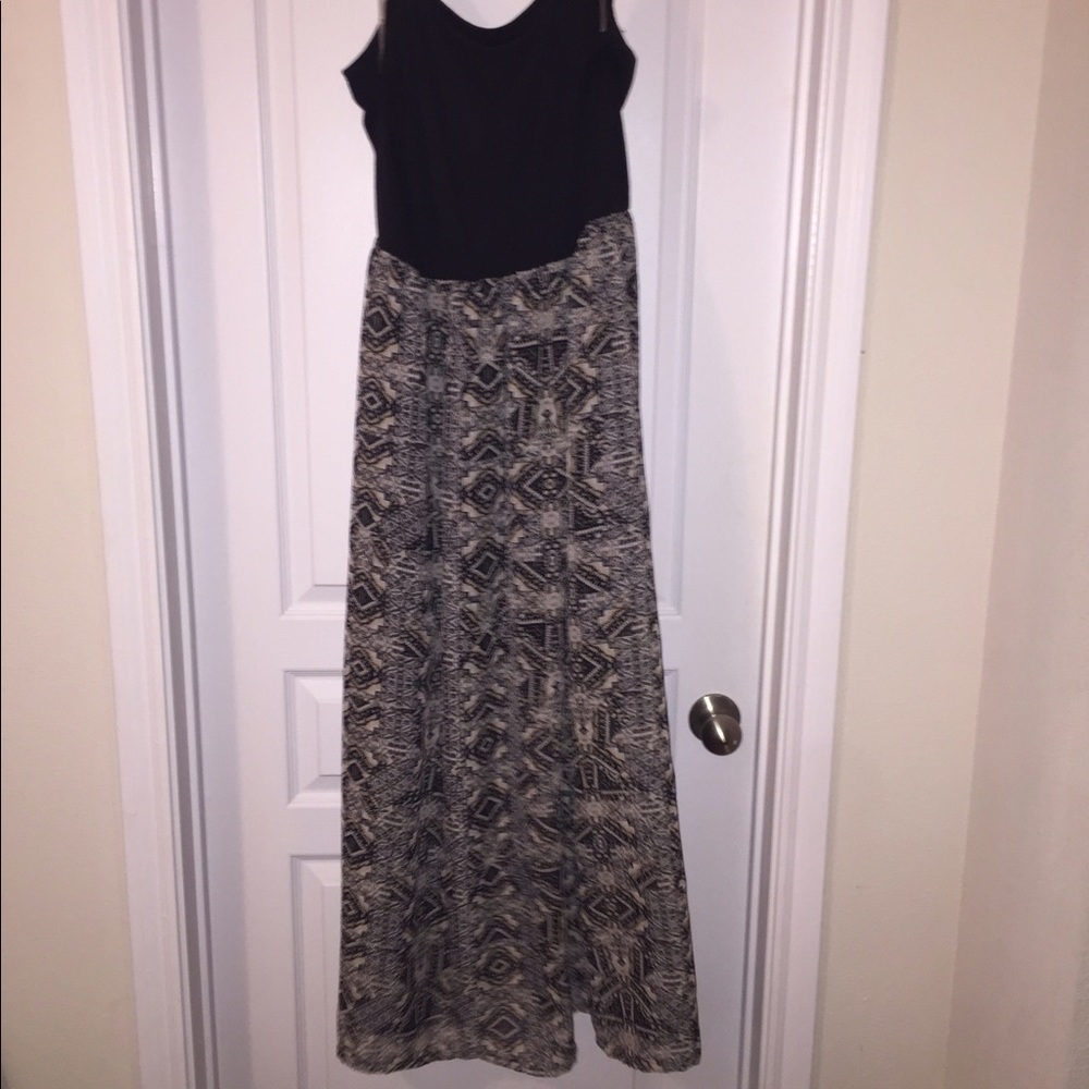 Sheer maxi dress