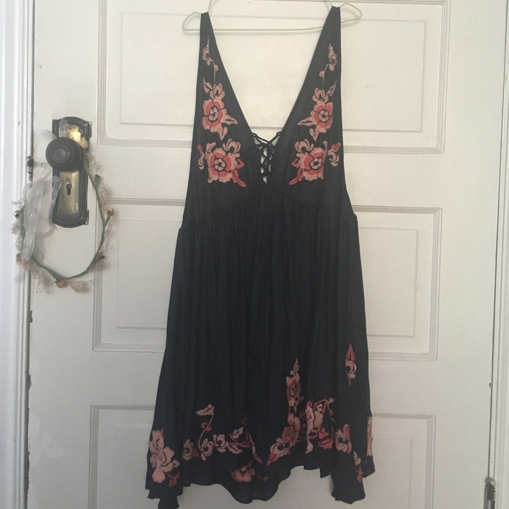 Free people loose floral dress XS