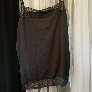 Lace trim tank