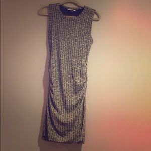 Sleeveless below the knee dress