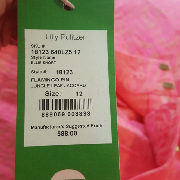 Lilly Pulitzer pink shorts - Picture 4 of 4