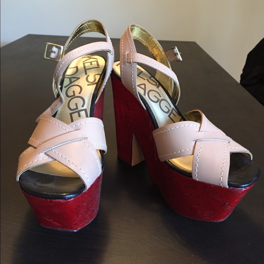 Kelsi Dagger platform sandals