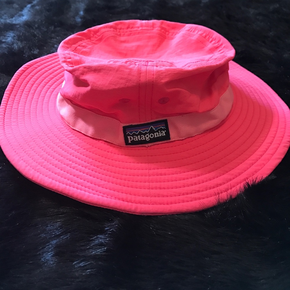 ☀️ Girl's Patagonia Bucket Sun Hat Size Small ☀️