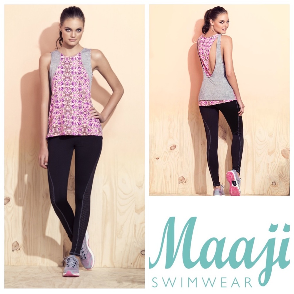 🆕Maaji Ginger Melange Tank Top
