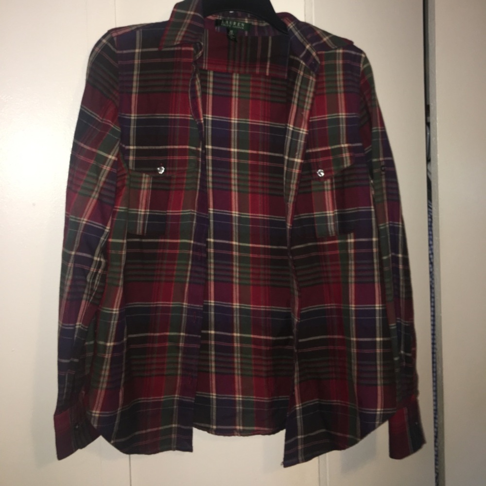 Ralph Lauren Plaid Button Up