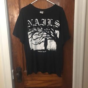 Men's large Nails t-shirt