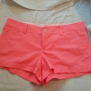 Lilly Pulitzer pink shorts size 14