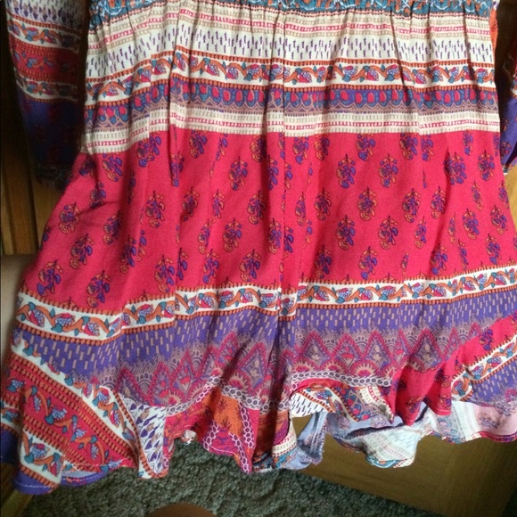 Multicolored long sleeve romper - Picture 2 of 4