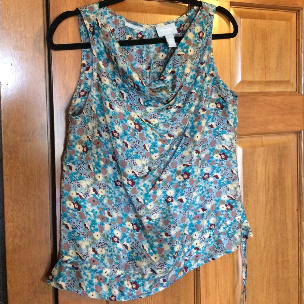 100% silk tank top